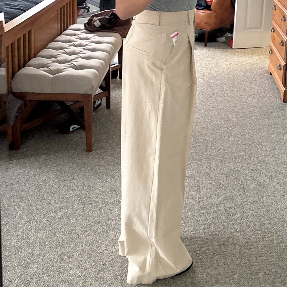 TWP Ivory Wide-Leg Trouser | Size 0 | Last Chance $74 | New With Tags - Picture 8 of 8